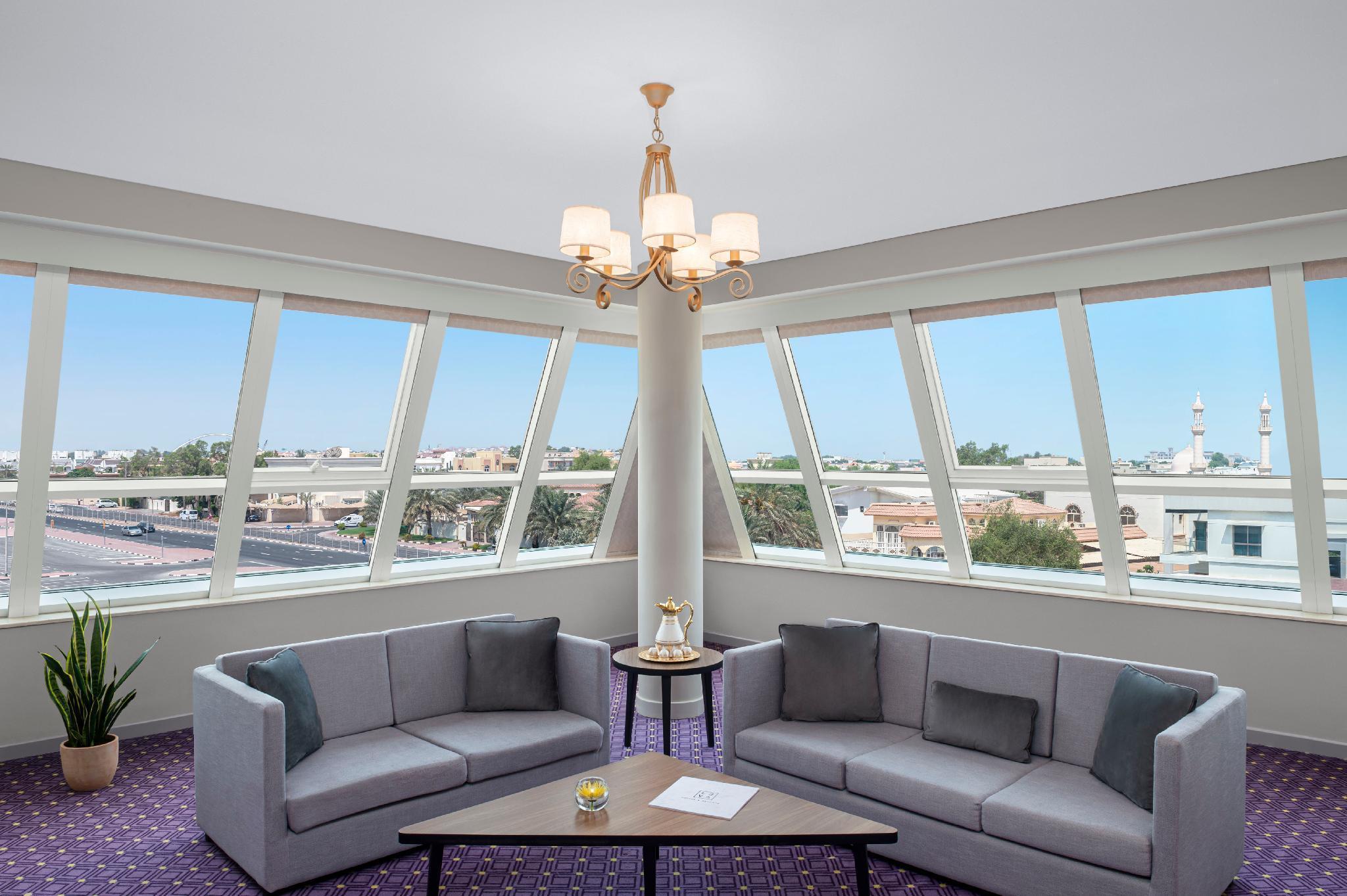 Leva Hotel Mazaya Centre Дубай Экстерьер фото